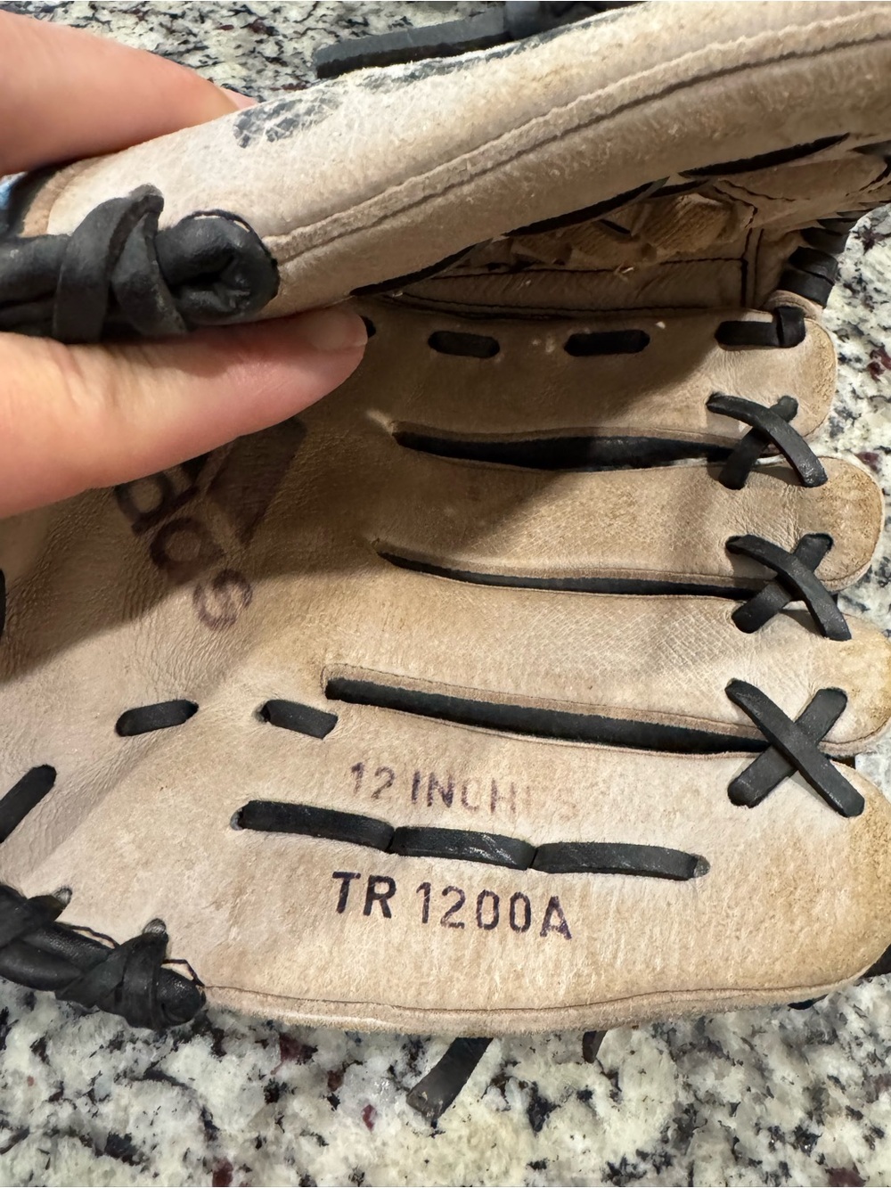 adidas Woven-Web Baseball Glove 12 inch TR1200A right hand throw - Picture 4 of 8